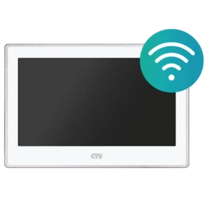 CTV-M5704 AI — монитор видеодомофона с Wi-Fi и AI